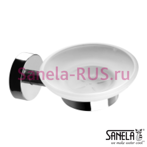 Нержавеющая мыльница со стеклом SLZD 13 Нержавеющая мыльница со стеклом SLZD 13