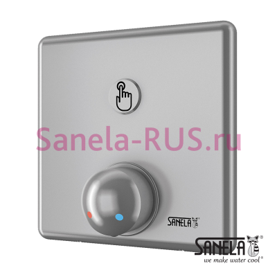 Нажимной смеситель для душа пьезо SLS 02P арт: 12022 Sanela Чехия (фото, схема) Нажимной смеситель для душа пьезо SLS 02P арт: 12022 Sanela Чехия (фото, схема)