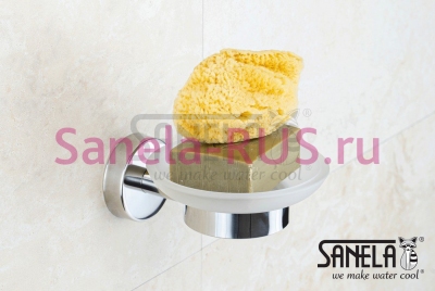 Нержавеющая мыльница со стеклом SLZD 13 арт: 62130 Sanela Чехия (фото, схема) Нержавеющая мыльница со стеклом SLZD 13 арт: 62130 Sanela Чехия (фото, схема)