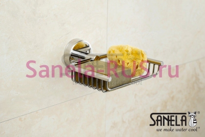 Нержавеющая мыльница SLZD 18 арт: 62180 Sanela Чехия (фото, схема) Нержавеющая мыльница SLZD 18 арт: 62180 Sanela Чехия (фото, схема)