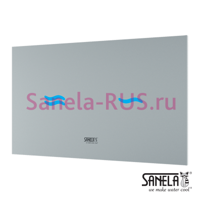Сенсорная кнопка смыва унитаза, белое стекло SLW 30A арт: 04300 Sanela Чехия (фото, схема) Сенсорная кнопка смыва унитаза, белое стекло SLW 30A арт: 04300 Sanela Чехия (фото, схема)