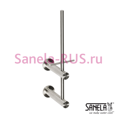 Нержавеющий держатель туалетной бумаги SLZN 47 арт: 95470 Sanela Чехия (фото, схема)