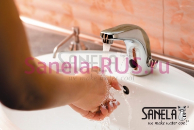 Сенсорный смеситель SLU 15B арт: 03155 Sanela Чехия (фото, схема)
