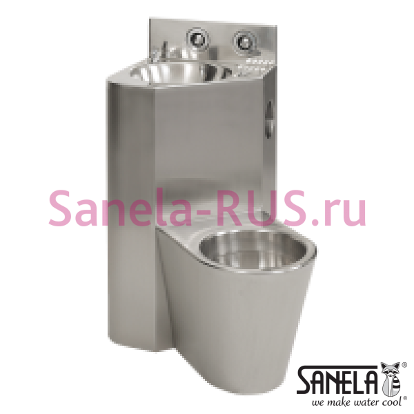 Угловой унитаз налево с умывальником SLWN 18L Угловой унитаз налево с умывальником SLWN 18L