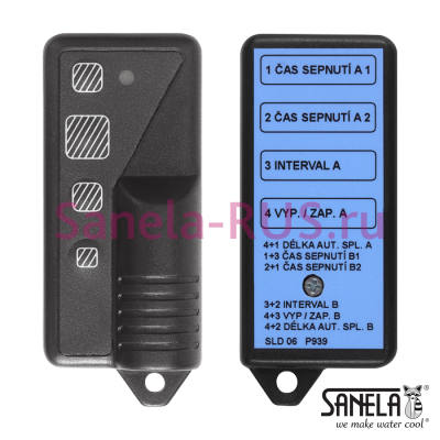 Пульт для wellness душей SLD 06 арт: 07060 Sanela Чехия (фото, схема)