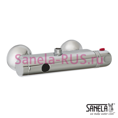 Автоматический душевой смеситель c термостатом SLS 03 арт: 02030 Sanela Чехия (фото, схема) Автоматический душевой смеситель c термостатом SLS 03 арт: 02030 Sanela Чехия (фото, схема)