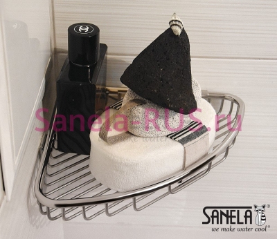Нержавеющая угловая полка SLZD 25 арт: 62250 Sanela Чехия (фото, схема) Нержавеющая угловая полка SLZD 25 арт: 62250 Sanela Чехия (фото, схема)