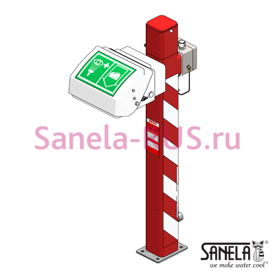 Аварийная душевая стойка SLSN 27 арт: 92270 Sanela Чехия (фото, схема) Аварийная душевая стойка SLSN 27 арт: 92270 Sanela Чехия (фото, схема)