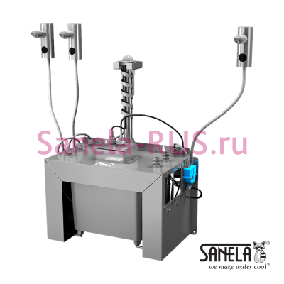 Комплект SLZN 91E3 (3 дозатора, бачок 6л) арт: 85913 Sanela Чехия (фото, схема)